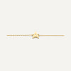 14 Karat Gold Essential Initial Letter Bracelet - 6