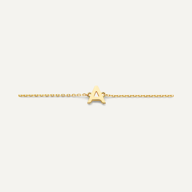 Essential Initial Letter Bracelet