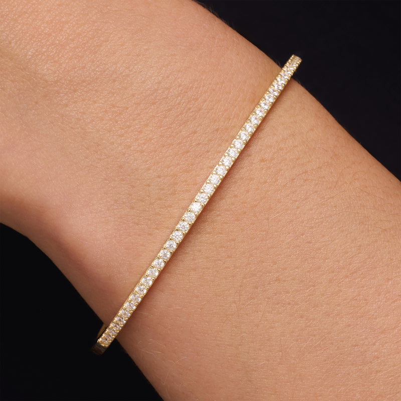 Essential Cubic Zirconia Eternity Bangle