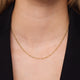 Slim Figaro Chain Necklace