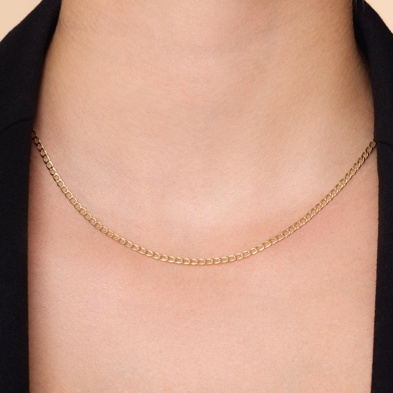 Dunne Curb Schakelketting