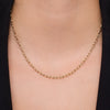 14 Karat Gold Anchor Chain Necklace - 2