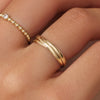 14 Karat Gold Trinity Ring - 1