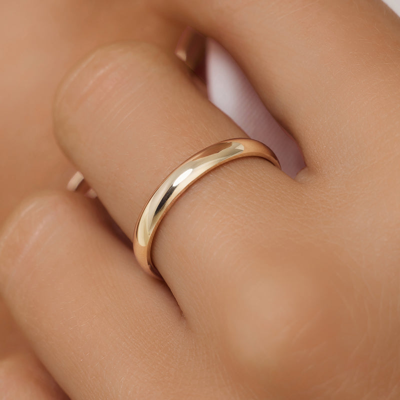 3 mm Curve Band Ring