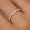 14 Karat Gold Curb Schakelring - 2