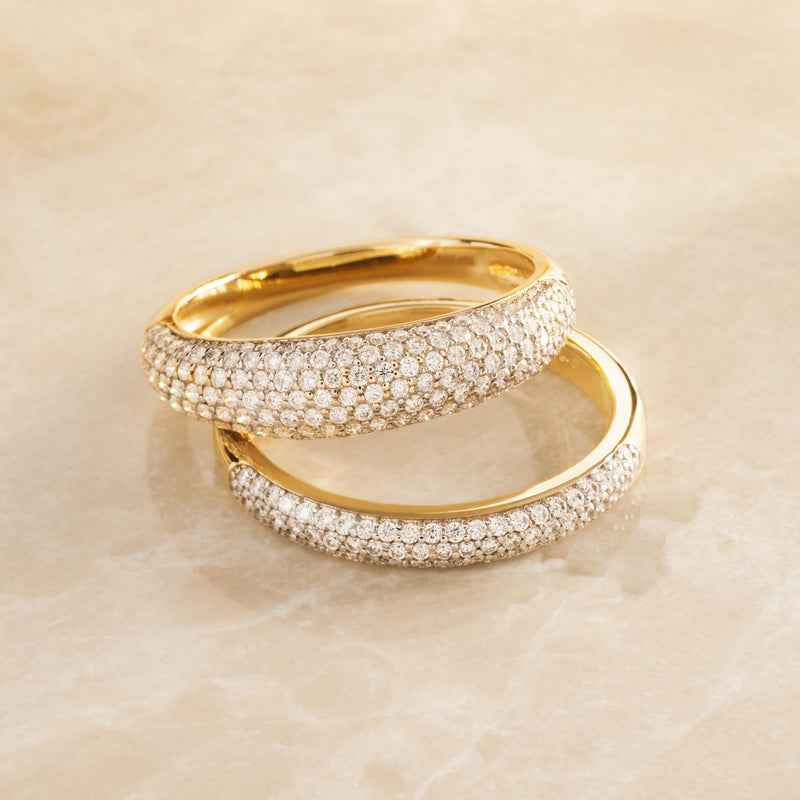 Pavé Diamant Dome Ring