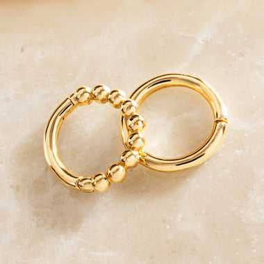 14 Karat Gold Essential Cartilage Hoop (9mm) - 3