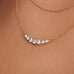 Cubic Zirconia Trail Necklace