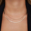 14 Karat Gold Serpentine Chain Necklace - 2