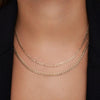 14 Karat Gold Figaro Chain Necklace - 2