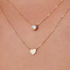 14 Karat Gold Hearts Set - 6