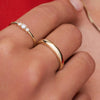 585er Gold Essential Dome Ring - 2