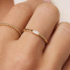 14 Karat Gold with Diamond Baguette Cut Diamond Ring - 2