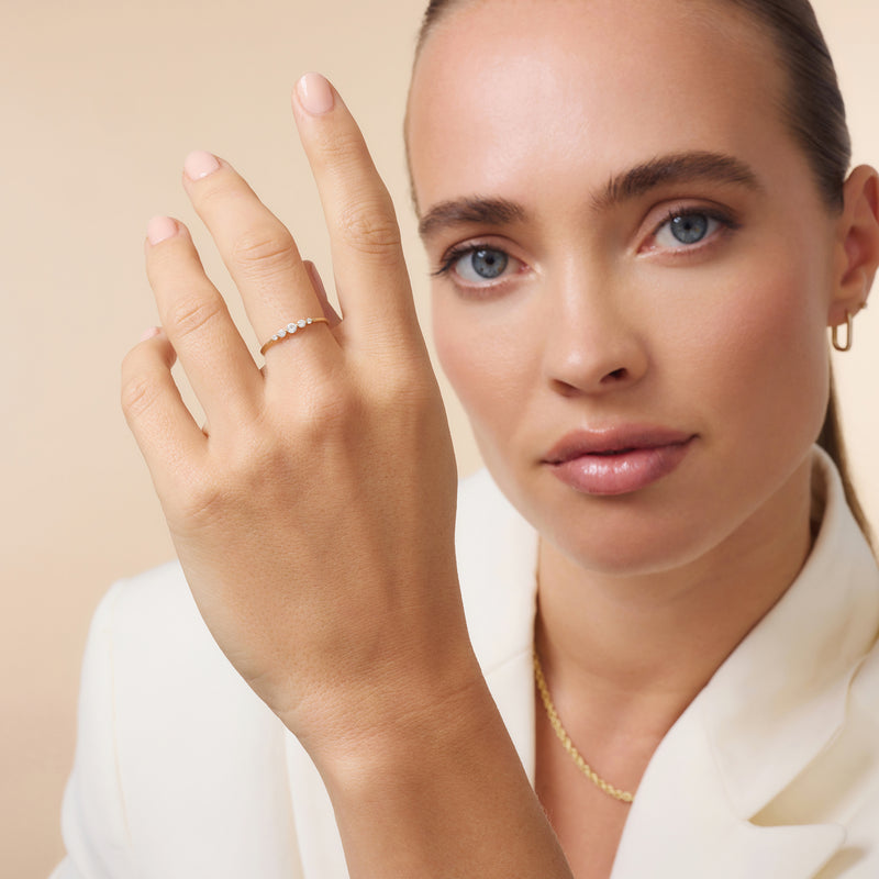 Bague Graduée Diamant