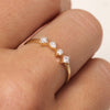 14 Karat Gold with Diamonds Dazzling Diamond Statement Ring - 2