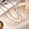 14 Karat Gold Figaro Chain Necklace - 12