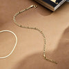 14 Karat Gold Figaro Chain Bracelet - 6