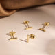 Diamond Cut Bar Studs