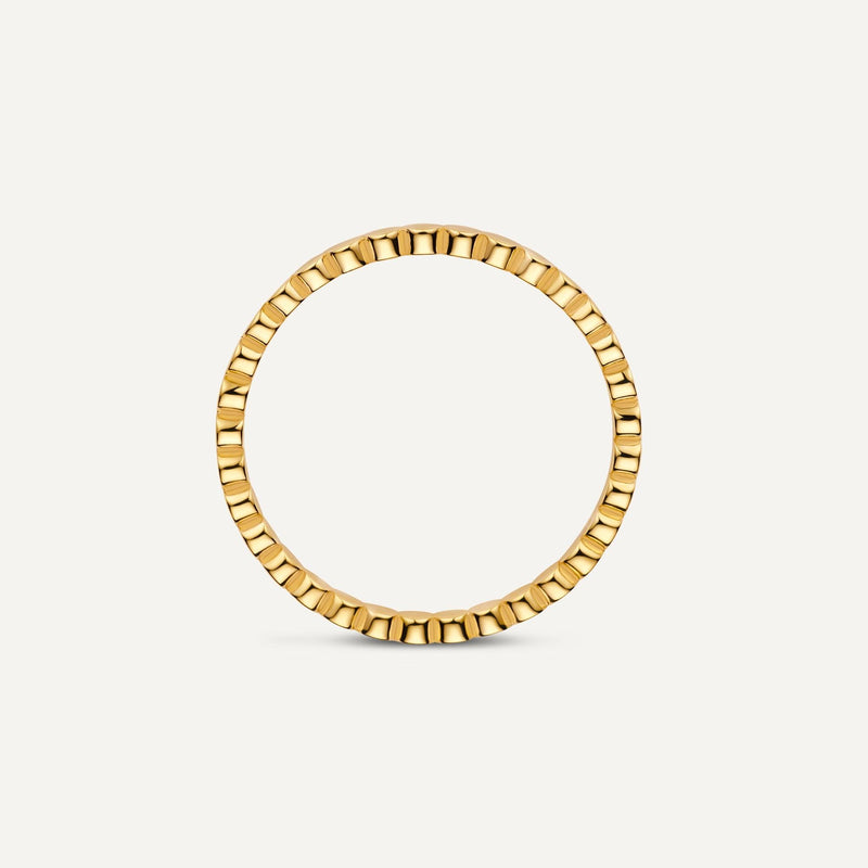 Bezel Dot Eternity Ring