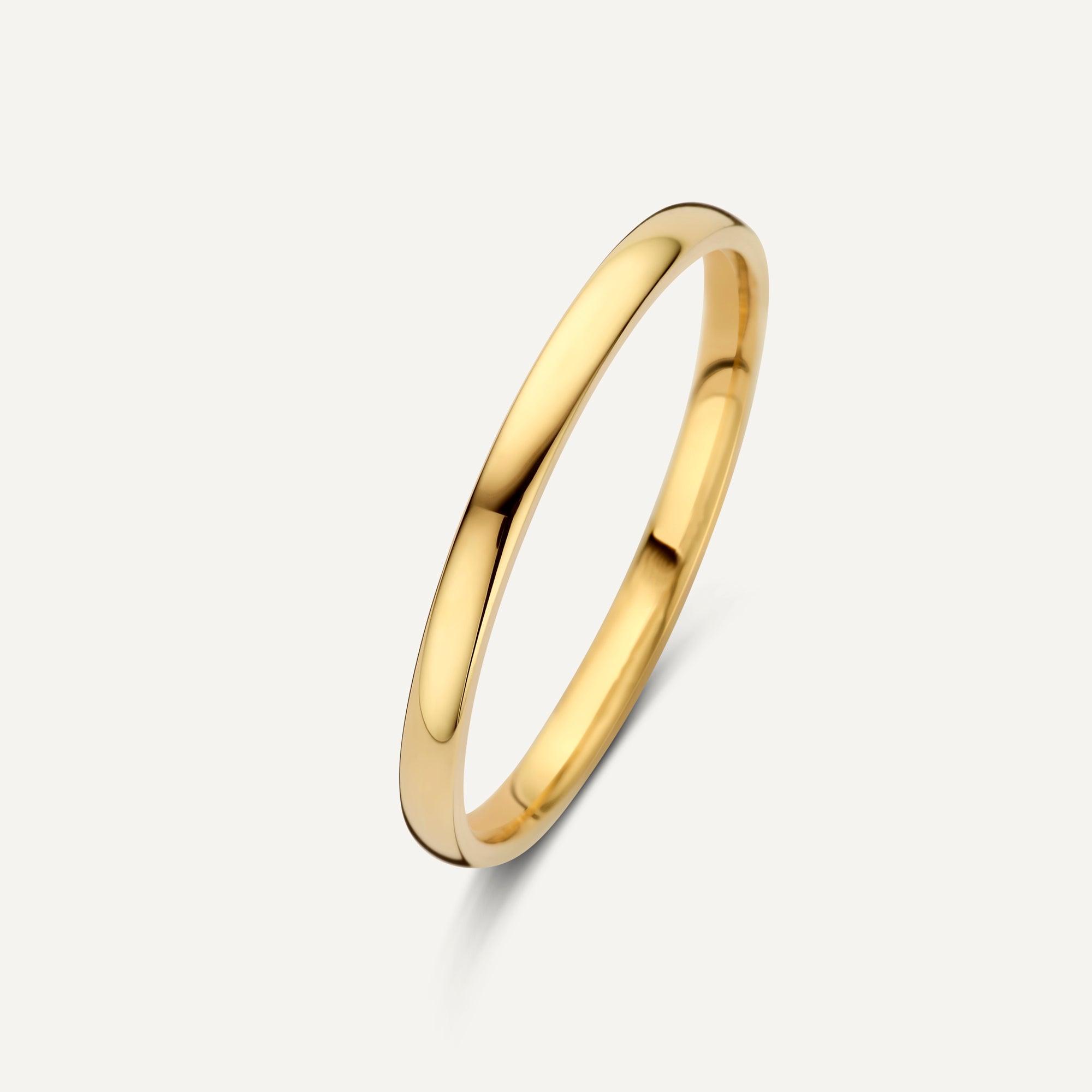 Beautiful gold band with selling line details 14