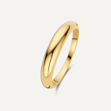 585er Gold Essential Dome Ring - 1