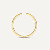 14 Karaat Goud Open Beam Ring - 7