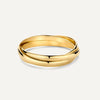 14 Karat Gold Trinity Ring - 5