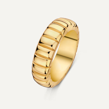 14 Karat Gold Bold Charlotte Ring - 1