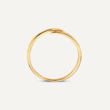 14 Karat Gold Claw Ring - 6