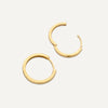 14 Karat Gold Essential Small Hoops (15mm) - 8