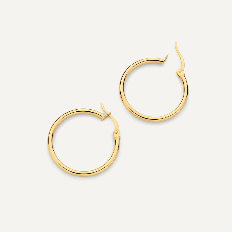 Tube Medium Hoops (24mm)