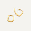 14 Karat Gold Huggie U Hoops (12mm) - 5