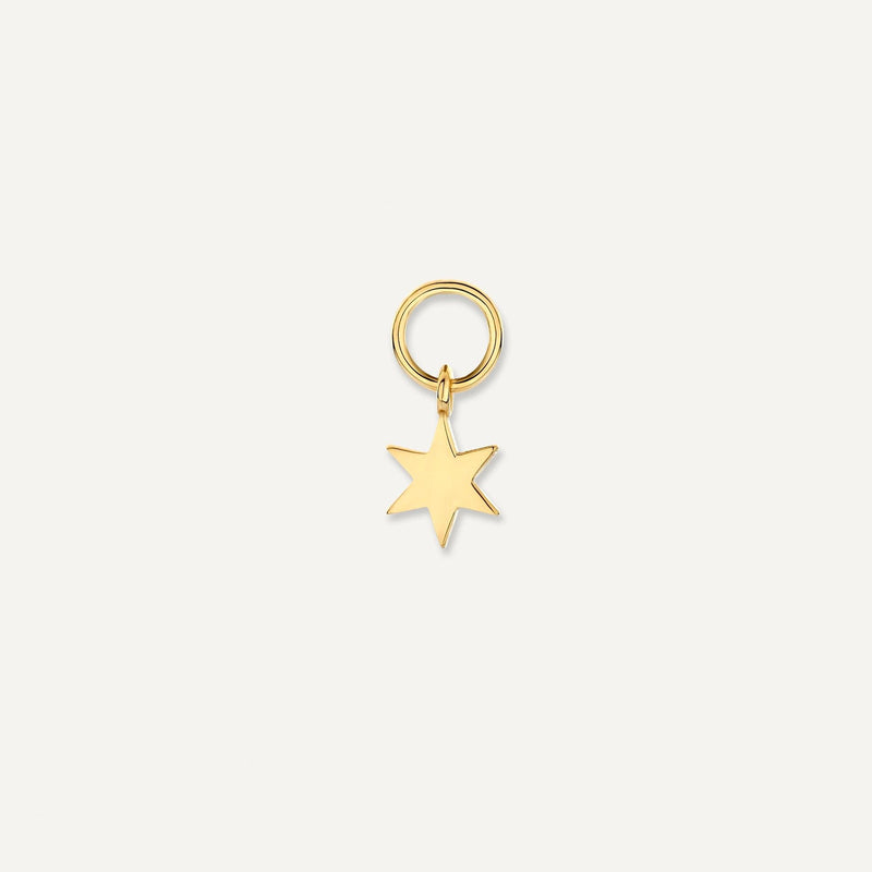 Star Hoop Charm