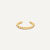 14 Karat Gold Twisted Ear Cuff - 1