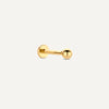 14 Karat Gold Piercing Sphère - 1