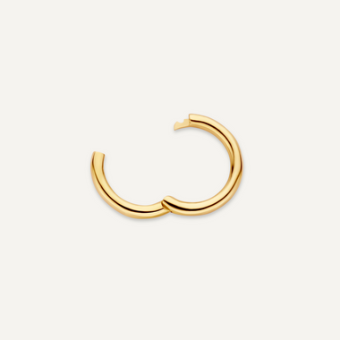 14 Karat Gold Essential Cartilage Hoop (9mm) - 4