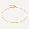 14 Karat Gold Stationed Essential Bracelets Set - 8