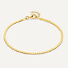 14 Karat Gold Serpentine Set - 12