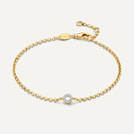 Diamond Open Halo Bracelet (0.05 ct)