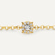 Four Prong Diamond Halo Bracelet (0.05 ct)