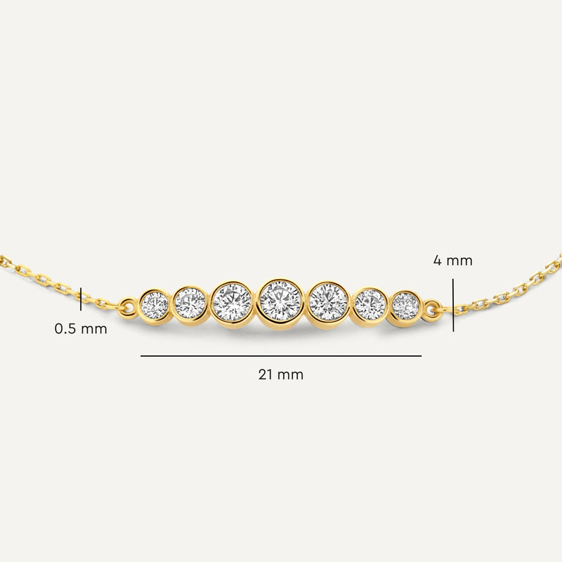 Cubic Zirconia Trail Bracelet