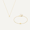 14 Karat Gold Essential Initial Letter Set - 1