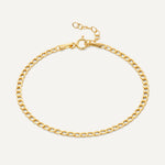 Slim Curb Chain Bracelet