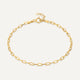 Slim Paperclip Chain Bracelet