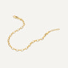 14 Karat Gold Anchor Chain Bracelet - 5