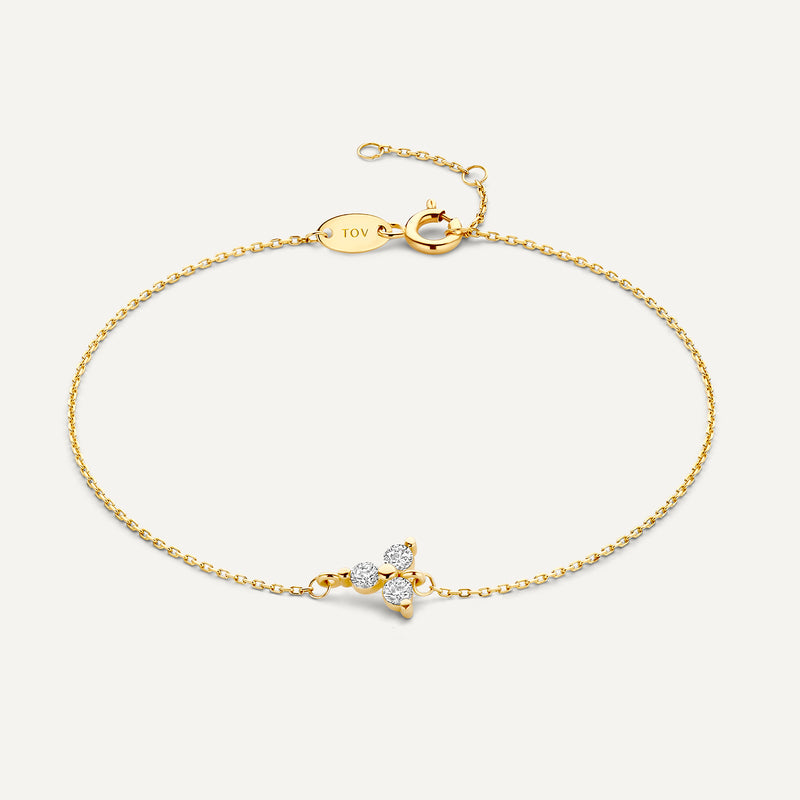 Bracelet Lotus Zircon