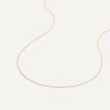 14 Karat Gold Essential Link Chain Necklace - 7