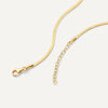 14 Karaat Goud Herringbone Schakelketting - 10