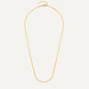 14 Karat Gold Serpentine Chain Necklace - 11