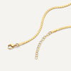 14 Karat Gold Serpentine Chain Necklace - 9